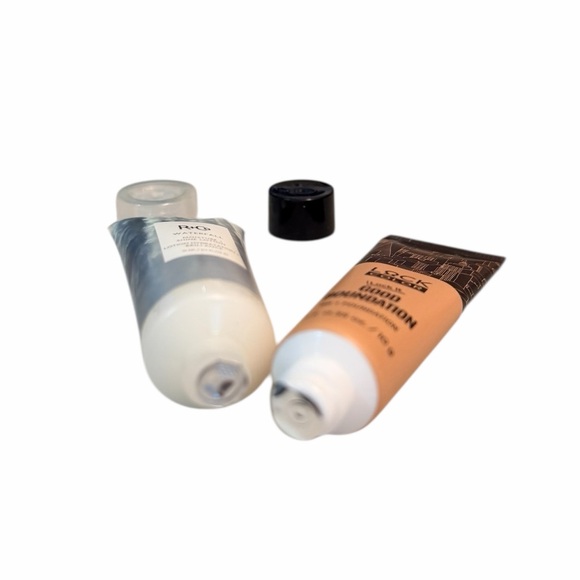 7 pc Ipsy Copper Tone Small Makeup Bag with Skincare and Makeup Set - Picture 9 of 15